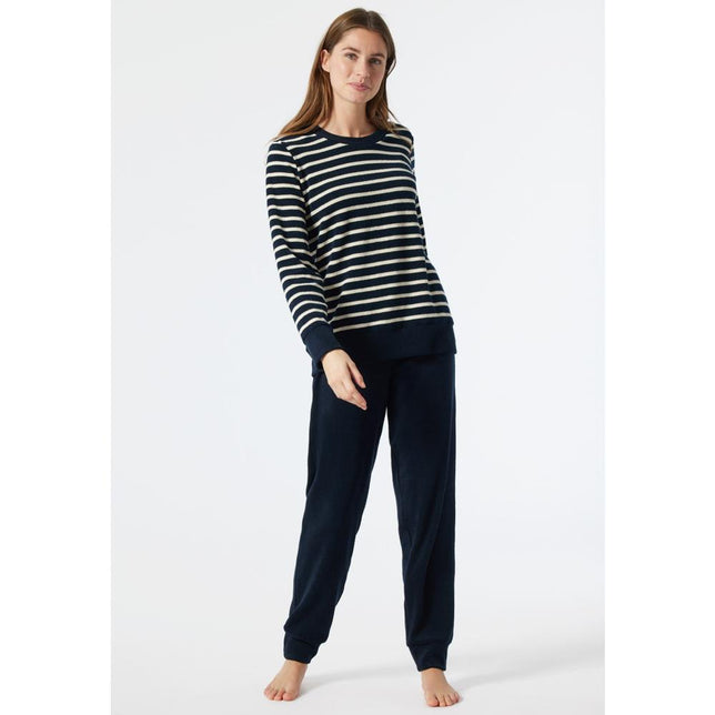 Schiesser Dames Pyjama Set lang 178047 - Jambelles