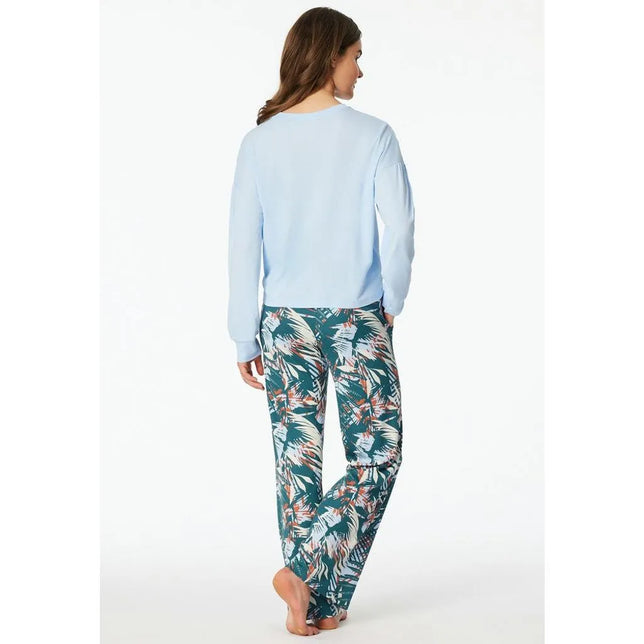 Schiesser Dames Pyjama Set Lang 183065 - Jambelles