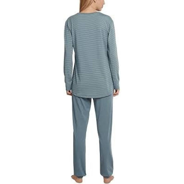 Schiesser Dames Pyjama Set Long 158620 - Jambelles