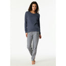 Schiesser Dames Pyjama Set Schlafanzug lang 181746 - Jambelles