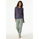Schiesser Dames Pyjama Set Schlafanzug lang 181746 - Jambelles