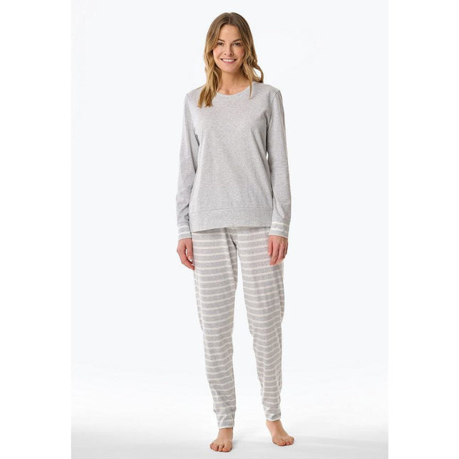 Schiesser Dames Pyjama Set Schlafanzug lang 181746 - Jambelles