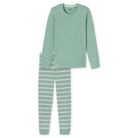 Schiesser Dames Pyjama Set Schlafanzug lang 181746 - Jambelles