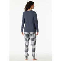 Schiesser Dames Pyjama Set Schlafanzug lang 181746 - Jambelles