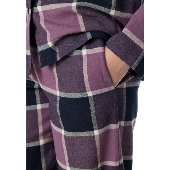 Schiesser Dames Pyjama Set Schlafanzug lang 181991 - Jambelles