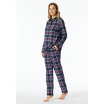 Schiesser Dames Pyjama Set Schlafanzug lang 182122 - Jambelles