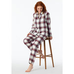 Schiesser Dames Pyjama Set Schlafanzug lang 182122 - Jambelles