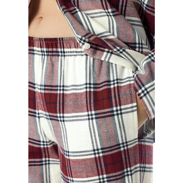 Schiesser Dames Pyjama Set Schlafanzug lang 182122 - Jambelles