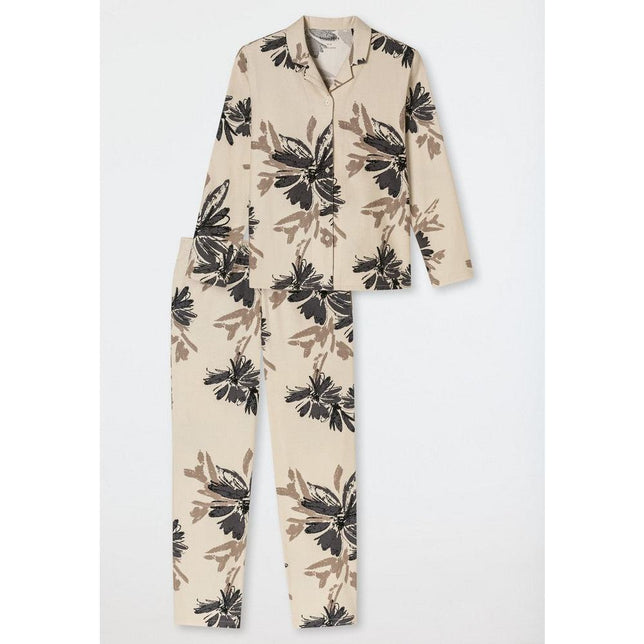 Schiesser Dames Pyjama Set Schlafanzug lang 183064 - Jambelles