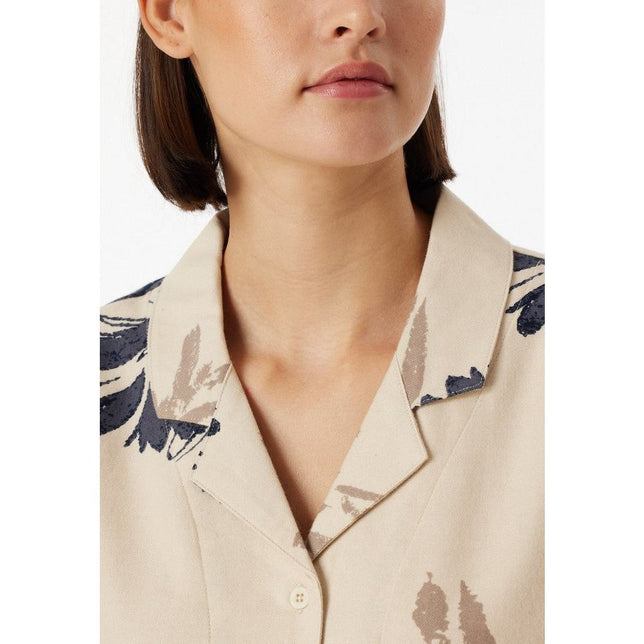 Schiesser Dames Pyjama Set Schlafanzug lang 183064 - Jambelles