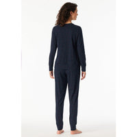 Schiesser Dames Pyjama Set Schlafanzug Lang 183206 - Jambelles