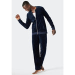 Schiesser Heren Badjas Vrijetijdspak 178042 - Jambelles