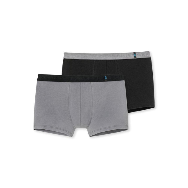 Schiesser Heren Boxer Shorts 2Pack 95/5 (was 205551) 155587 - Jambelles