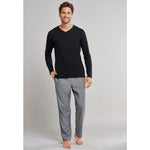 Schiesser Heren Nacht Shirt 1/1 arm 163846 - Jambelles