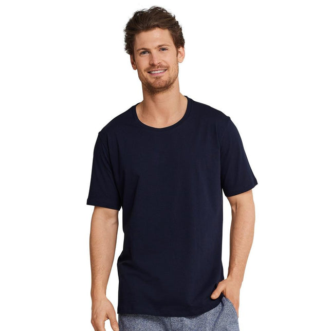 Schiesser Heren Nacht Shirt 1/2 arm 163832 - Jambelles