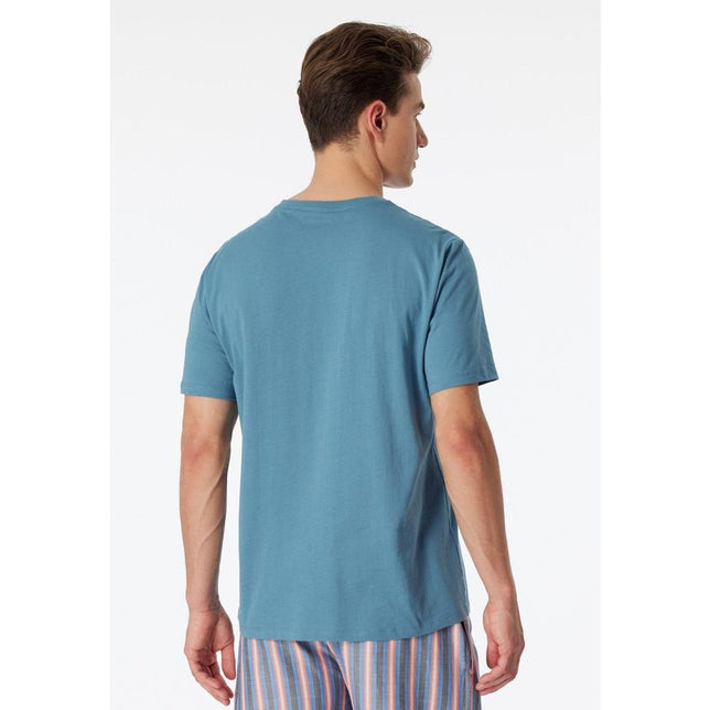 Schiesser Heren Nacht Shirt 1/2 arm 163832 - Jambelles