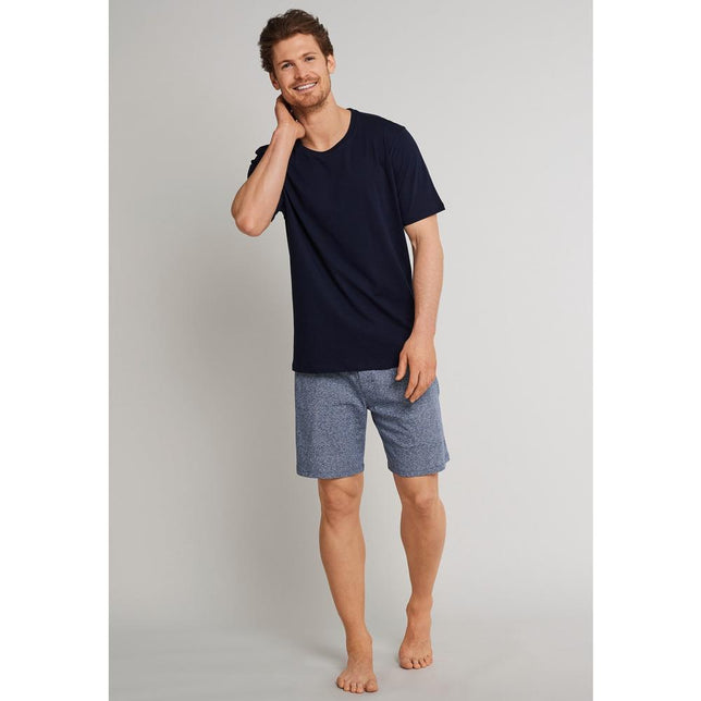 Schiesser Heren Nacht Shirt 1/2 arm 163832 - Jambelles