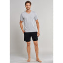 Schiesser Heren Nacht Shirt 1/2 arm 169872 - Jambelles