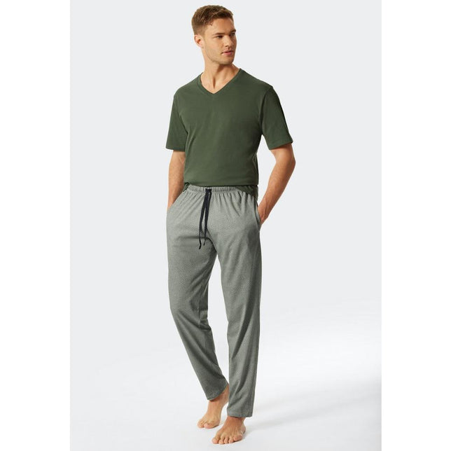 Schiesser Heren Nacht Shirt 1/2 arm 169872 - Jambelles