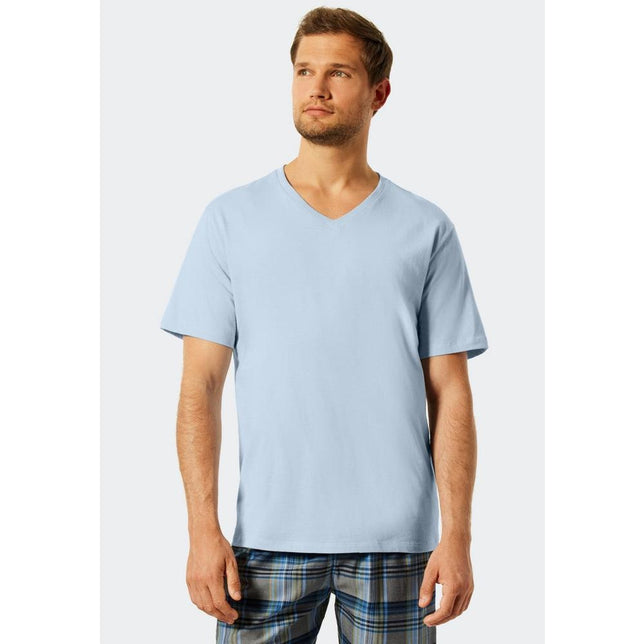 Schiesser Heren Nacht Shirt 1/2 arm 169872 - Jambelles