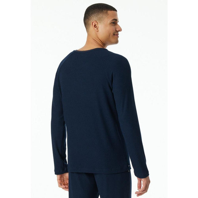 Schiesser Heren Nacht Shirt Langarm 182045 - Jambelles