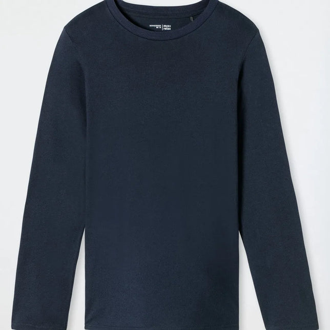 Langarmshirt Rundhals 182180
