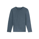 Schiesser Heren Nacht Shirt Langarmshirt Rundhals 182042 - Jambelles