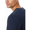 Schiesser Heren Nacht Shirt Langarmshirt V-Ausschnitt 182187 - Jambelles