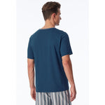 Schiesser Heren Nacht Shirt T-Shirt Rundhals 181184 - Jambelles