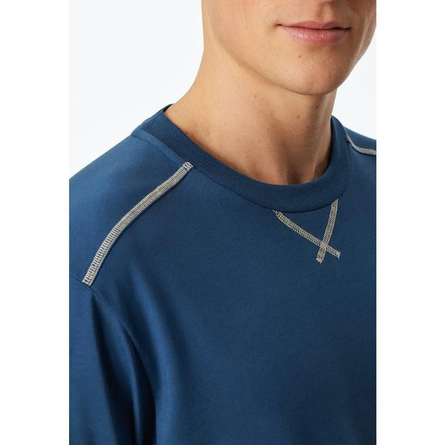 Schiesser Heren Nacht Shirt T-Shirt Rundhals 183536 - Jambelles