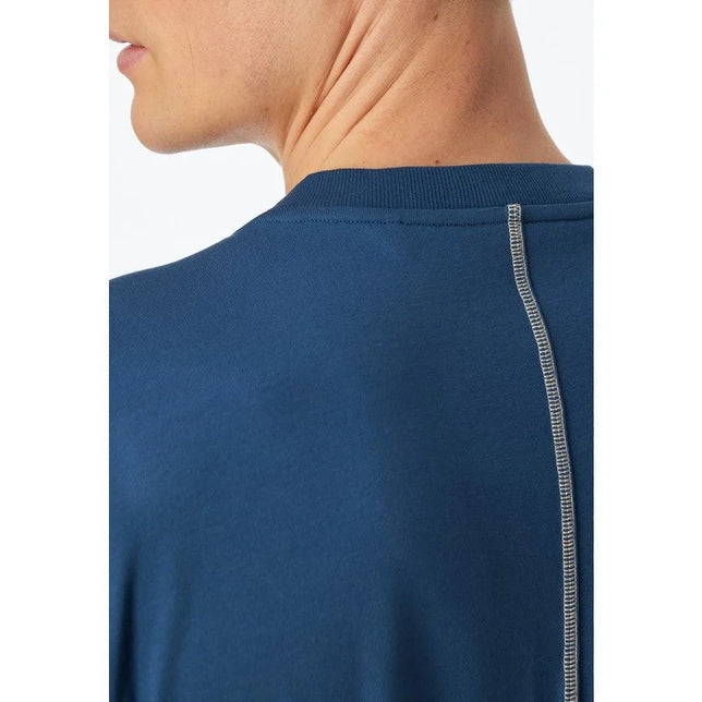 Schiesser Heren Nacht Shirt T-Shirt Rundhals 183536 - Jambelles