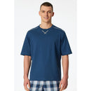 Schiesser Heren Nacht Shirt T-Shirt Rundhals 183536 - Jambelles