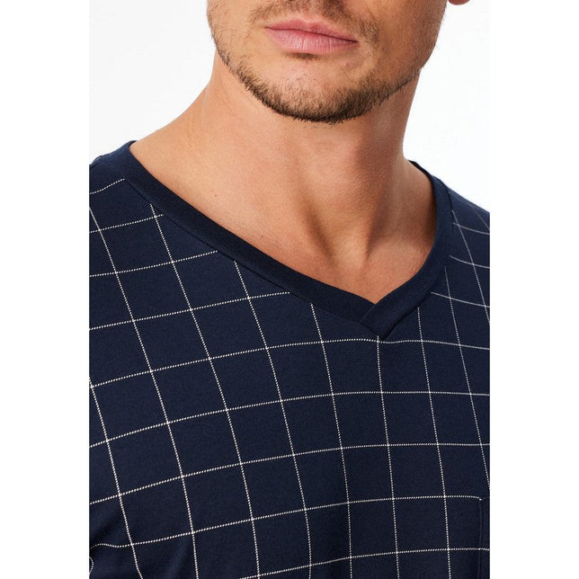 Schiesser Heren Nachthemd Lang 183177 - Jambelles