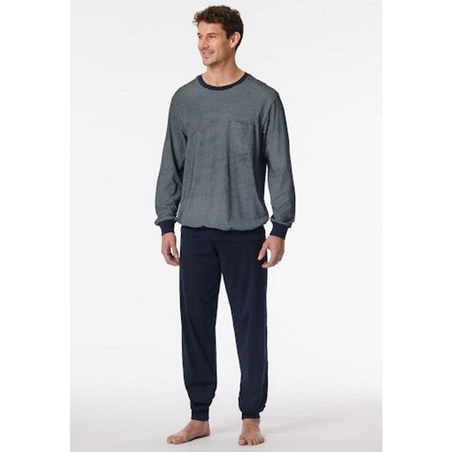 Schiesser Pyjama met borstzak in lichtblauw online kopen | P&C Schiesser Pyjama met borstzak in lichtblauw online kopen | P&C