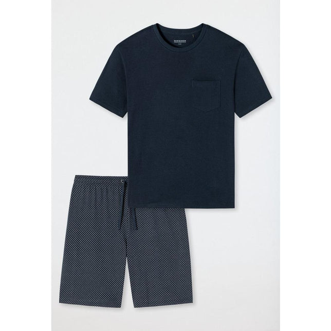 Schiesser Heren Pyjama set kort 159634 - Jambelles