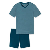 Schiesser Heren Pyjama set kort 173646 - Jambelles