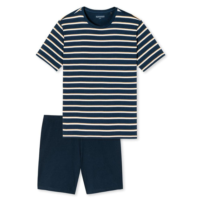 Schiesser Heren Pyjama set kort 173647 - Jambelles