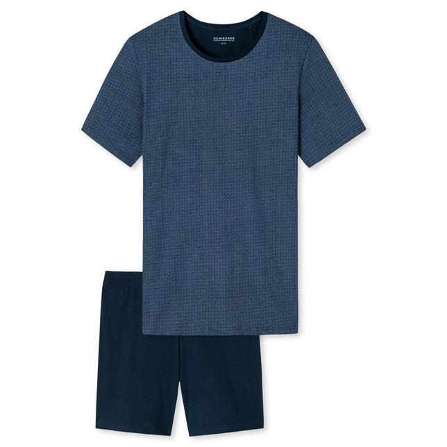 Schiesser Heren Pyjama set kort 173659 - Jambelles