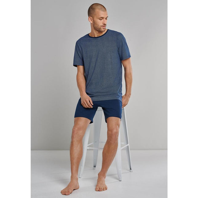 Schiesser Heren Pyjama set kort 173659 - Jambelles