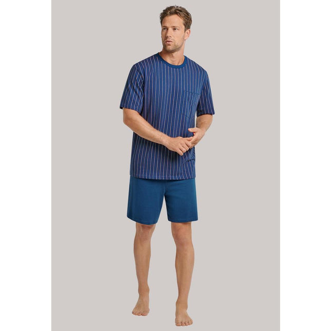Schiesser Heren Pyjama set kort 173669 - Jambelles