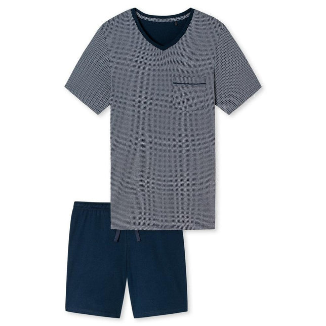 Schiesser Heren Pyjama set kort 173862 - Jambelles