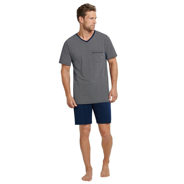 Schiesser Heren Pyjama set kort 173862 - Jambelles