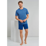 Schiesser Heren Pyjama set kort 174531 - Jambelles