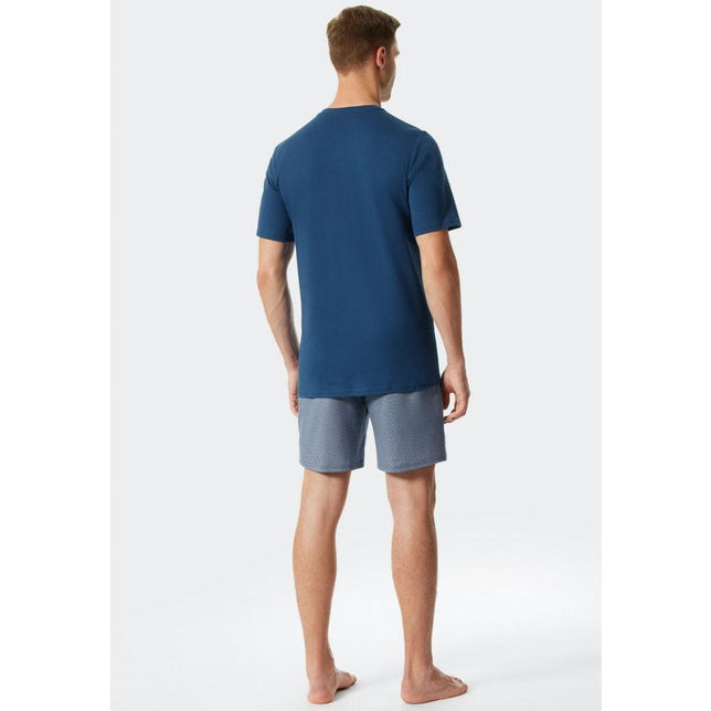Schiesser Heren Pyjama set kort 176685 - Jambelles