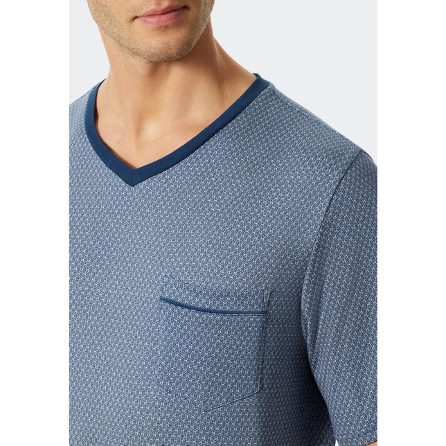 Schiesser Heren Pyjama set kort 176687 - Jambelles