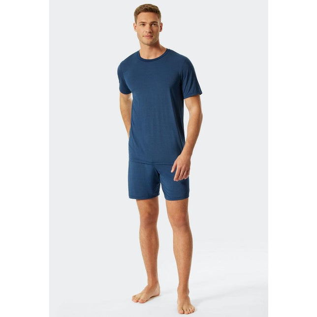 Schiesser Heren Pyjama set kort 176699 - Jambelles
