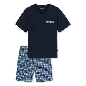 Schiesser Heren Pyjama set kort 176812 - Jambelles