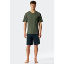 Schiesser Heren Pyjama set kort 176814 - Jambelles