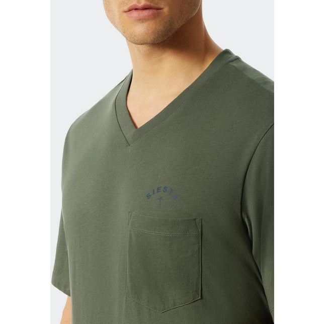 Schiesser Heren Pyjama set kort 176814 - Jambelles