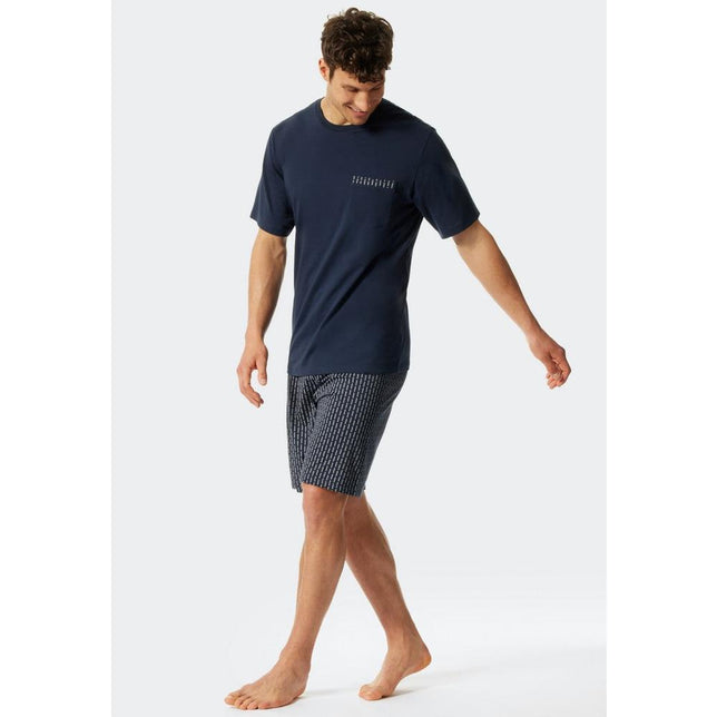 Schiesser Heren Pyjama set kort 176816 - Jambelles